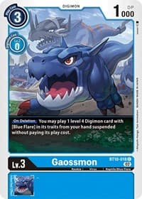 Gaossmon - Xros Encounter - Digimon Card Game card