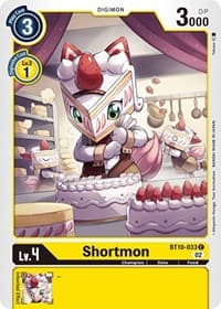 Shortmon - Xros Encounter - Digimon Card Game card