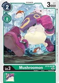 Mushroomon - Xros Encounter - Digimon Card Game card