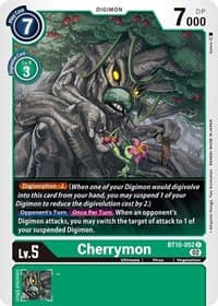 Cherrymon - Xros Encounter - Digimon Card Game card