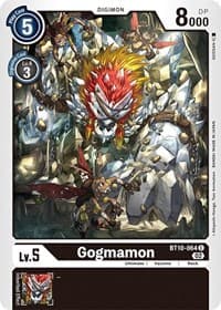 Gogmamon - Xros Encounter - Digimon Card Game card