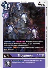 Troopmon - Xros Encounter - Digimon Card Game card
