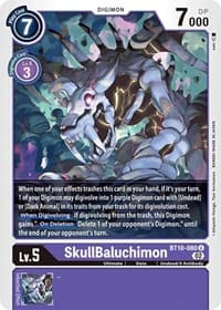 SkullBaluchimon - Xros Encounter - Digimon Card Game card
