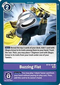 Buzzing Fist - Xros Encounter - Digimon Card Game card