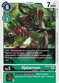 Ajatarmon - Xros Encounter Pre-Release Cards - Digimon Card Game card