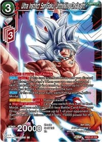 Ultra Instinct Son Goku, Unthinking Onslaught - 5th Anniversary Set - Dragon Ball Super: Masters card