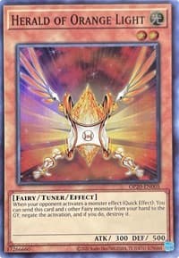 Herald of Orange Light - OTS Tournament Pack 20 - YuGiOh card