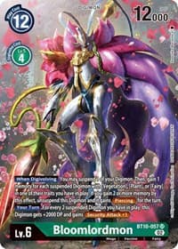 Bloomlordmon (Alternate Art) - Xros Encounter - Digimon Card Game card