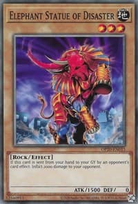 Elephant Statue of Disaster - OTS Tournament Pack 20 - YuGiOh card