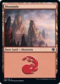 Mountain (132) - Magic Game Night: Free-For-All - Magic: The Gathering card