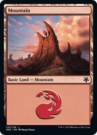 Mountain (133) - Magic Game Night: Free-For-All - Magic: The Gathering card