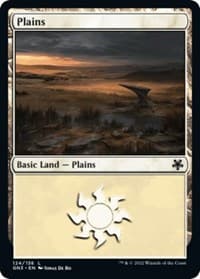 Plains (124) - Magic Game Night: Free-For-All - Magic: The Gathering card