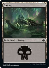 Swamp (130) - Magic Game Night: Free-For-All - Magic: The Gathering card