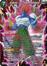 Android 13, Total Annihilator - Fighter's Ambition - Dragon Ball Super: Masters card