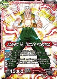Gero's Supercomputer // Android 13, Terror's Inception - Fighter's Ambition - Dragon Ball Super: Masters card