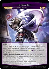 X, Black Cat - The Underworld of Secrets - Force of Will card