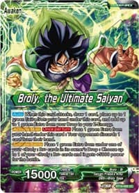 Broly // Broly, the Ultimate Saiyan - Fighter's Ambition - Dragon Ball Super: Masters card