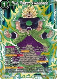 True Power Awakened - Fighter's Ambition - Dragon Ball Super: Masters card