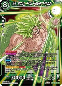 SS Broly, Full Power Frenzy - Fighter's Ambition - Dragon Ball Super: Masters card