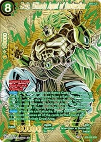 Broly, Ultimate Agent of Destruction (Premium Edition) - 5th Anniversary Set - Dragon Ball Super: Masters card