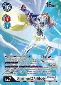 Omnimon (X Antibody) (Alternate Art) - Xros Encounter - Digimon Card Game card