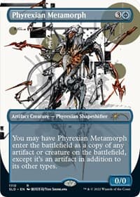 Phyrexian Metamorph (Borderless) - Secret Lair Drop Series - Magic: The Gathering card