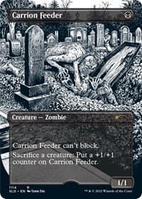 Carrion Feeder (Borderless) - Secret Lair Drop Series - Magic: The Gathering card