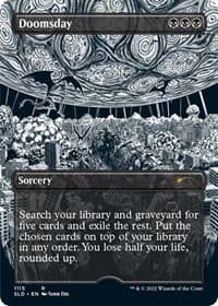 Doomsday (Borderless) - Secret Lair Drop Series - Magic: The Gathering card