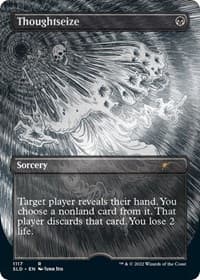 Thoughtseize (1117) (Foil Etched) - Secret Lair Drop Series - Magic: The Gathering card
