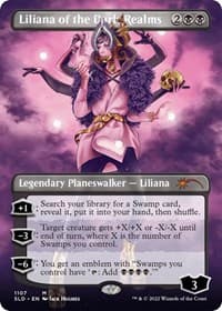Liliana of the Dark Realms (Borderless) - Secret Lair Drop Series - Magic: The Gathering card