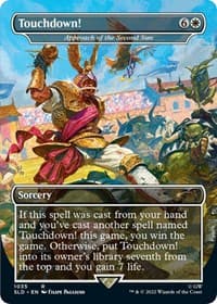 Touchdown! - Approach of the Second Sun (Borderless) - Secret Lair Drop Series - Magic: The Gathering card