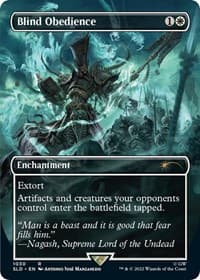 Blind Obedience (Borderless) - Secret Lair Drop Series - Magic: The Gathering card