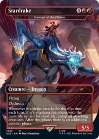 Stardrake - Scourge of the Throne (Borderless) - Secret Lair Drop Series - Magic: The Gathering card
