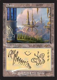 Plains (Post Malone) - Secret Lair Drop Series - Magic: The Gathering card