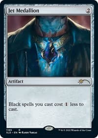 Jet Medallion (Post Malone) - Secret Lair Drop Series - Magic: The Gathering card