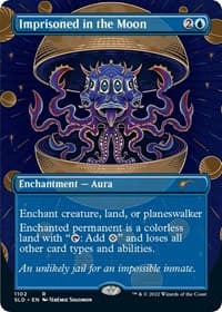 Imprisoned in the Moon (Borderless) - Secret Lair Drop Series - Magic: The Gathering card