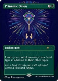 Prismatic Omen (Borderless) - Secret Lair Drop Series - Magic: The Gathering card