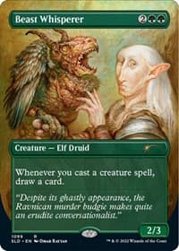 Beast Whisperer (Borderless) - Secret Lair Drop Series - Magic: The Gathering card