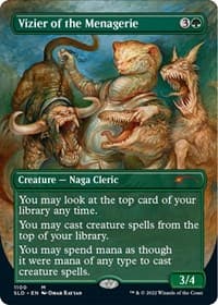 Vizier of the Menagerie (Borderless) - Secret Lair Drop Series - Magic: The Gathering card