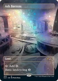 Ash Barrens (Borderless) (Galaxy Foil) - Secret Lair Drop Series - Magic: The Gathering card