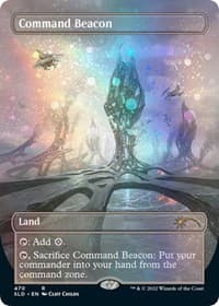 Command Beacon (Borderless) (Galaxy Foil) - Secret Lair Drop Series - Magic: The Gathering card