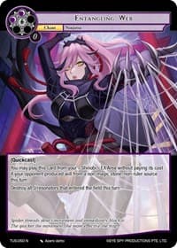 Entangling Web - The Underworld of Secrets - Force of Will card