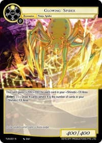 Glowing Spider - The Underworld of Secrets - Force of Will card