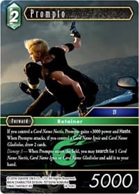 Prompto - Resurgence of Power - Final Fantasy TCG card
