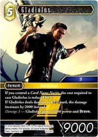 Gladiolus - Resurgence of Power - Final Fantasy TCG card