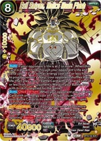 Evil Saiyan, Malice Made Flesh - Fighter's Ambition - Dragon Ball Super: Masters card