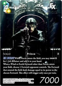 Noctis EX (Full Art) - Resurgence of Power - Final Fantasy TCG card