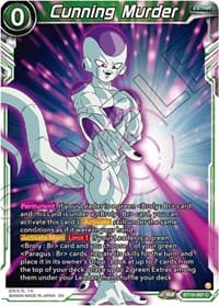Cunning Murder - Fighter's Ambition - Dragon Ball Super: Masters card