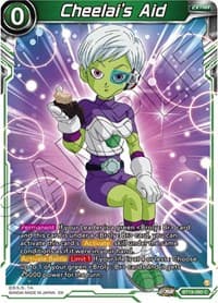 Cheelai's Aid - Fighter's Ambition - Dragon Ball Super: Masters card