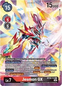 Jesmon GX (Alternate Art) - Xros Encounter - Digimon Card Game card